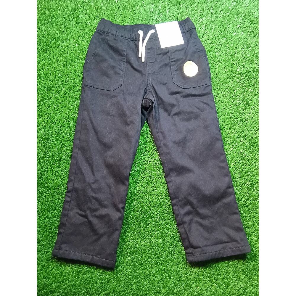 Cozy Cat & Jack Toddler Boys' Lined Straight-Fit Pants 3T NWT